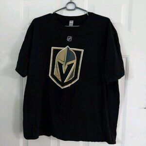 Jack Eichel #9 Vegas Golden Knights Player Black T-Shirt Men's XL Fanatics NHL
